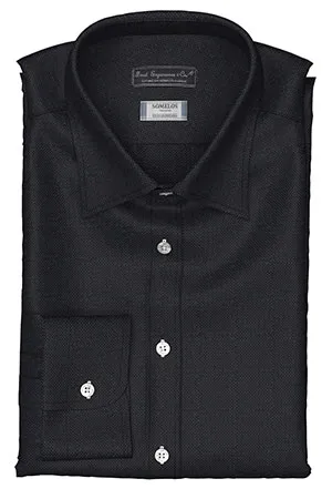SOMELOS ブラック LENO CLOTH(Y100695)
